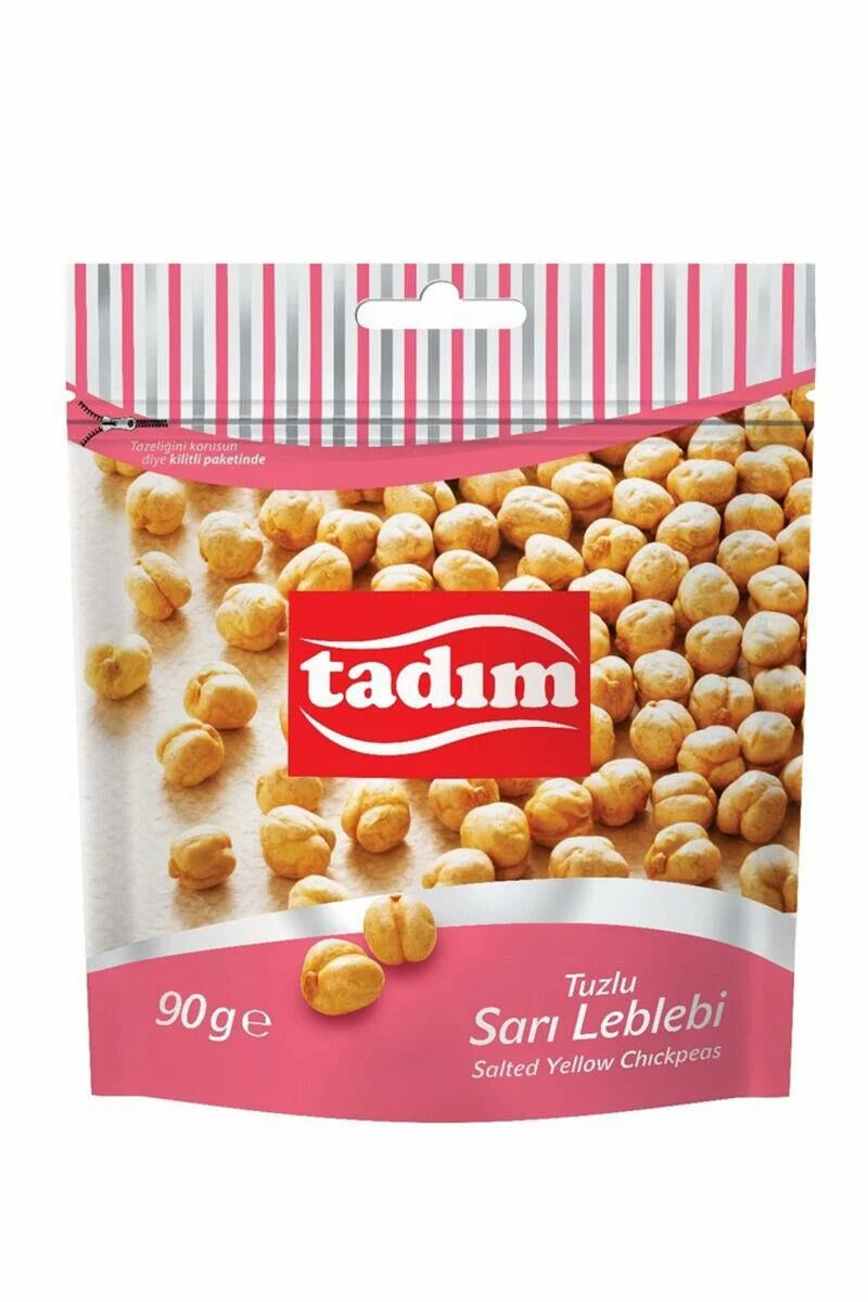 Tadım Salted Yellow Chickpeas (Tuzlu Sarı Leblebi) 90 G