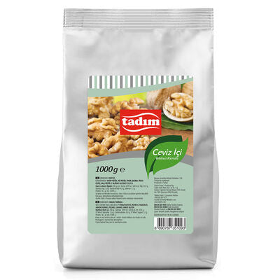 Bring the rich, buttery taste of walnuts to your pantry with Tadım Ceviz İçi (shelled walnut kernels).