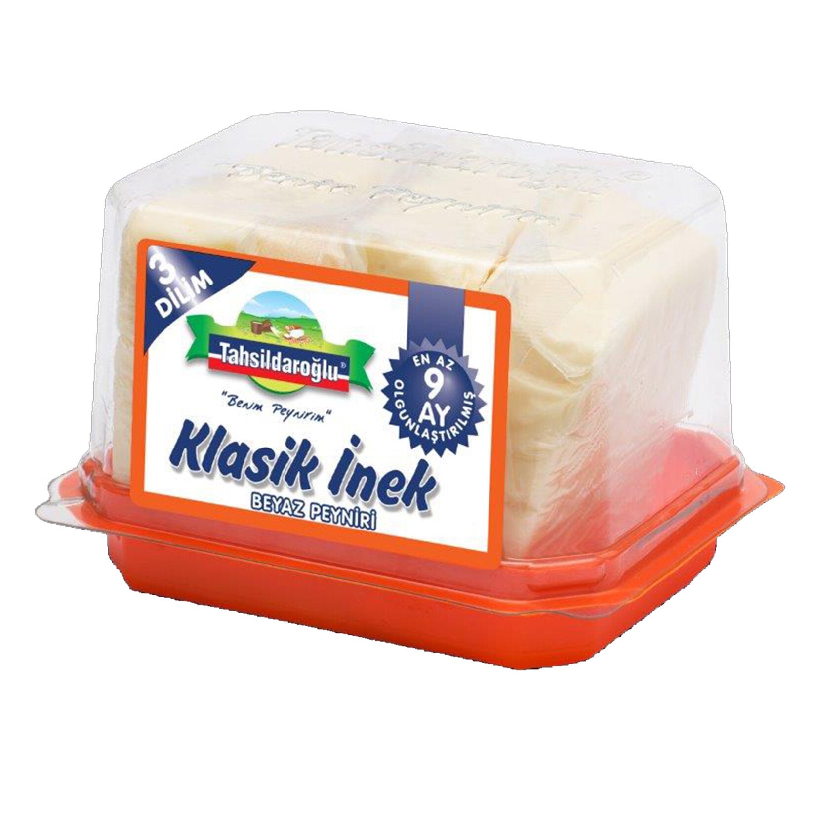 Tahsildaroğlu Dilimli Klasik İnek Beyaz Peynir is a traditional Turkish-style white cheese made from high-quality pasteurized cow’s milk.
