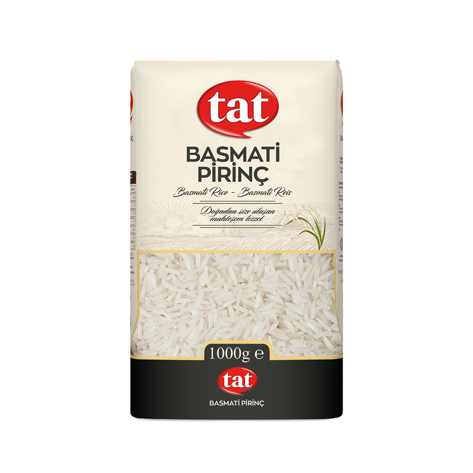 Discover the premium taste of Tat Basmati Rice, a long-grain rice variety known for its delicate aroma and fluffy texture.