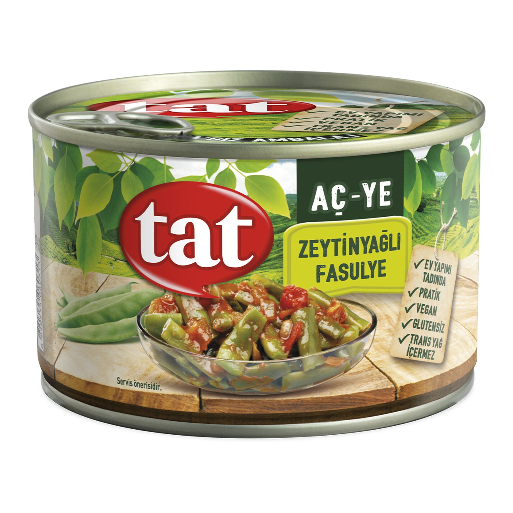 Tat Green Beans in Olive Oil brings the classic Turkish home-style dish Zeytinyagli Fasulye straight to your table.