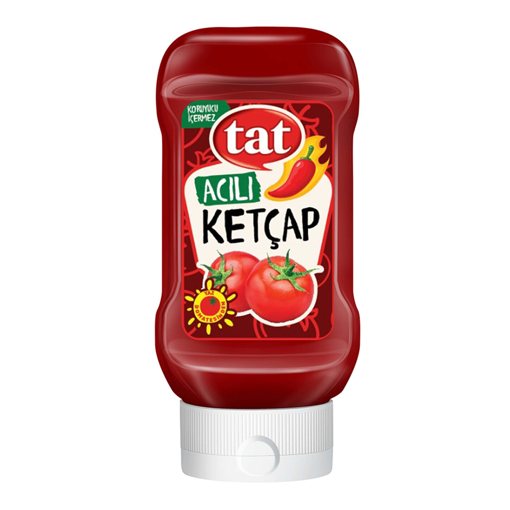 Tat Hot Ketchup brings together the classic sweetness of ketchup with a gentle, mouthwatering heat.