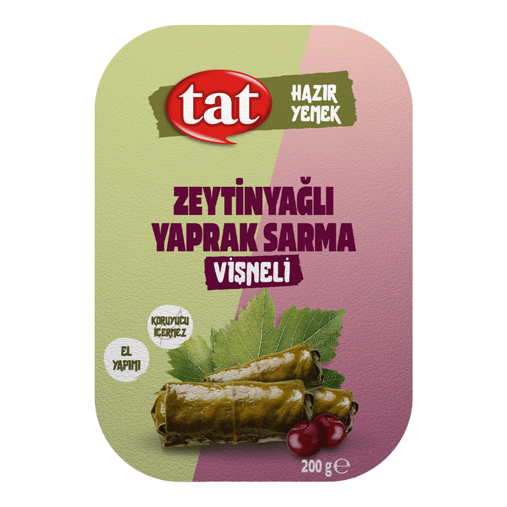 Tat Visneli Zeytinyagli Yaprak Sarma brings a refined twist to one of Türkiye’s most loved traditional dishes.