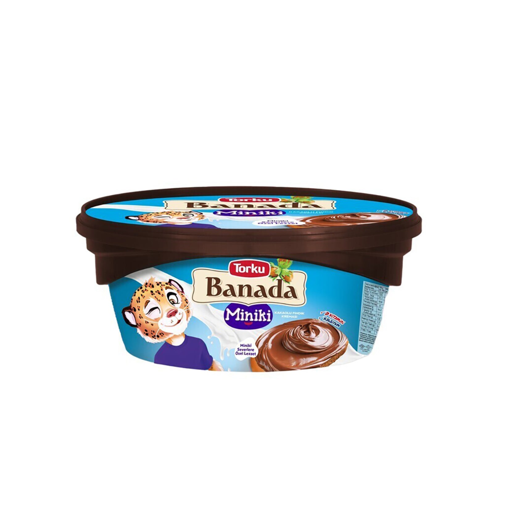 Torku Banada Miniki Cocoa Hazelnut Spread brings the rich taste of cocoa and roasted hazelnuts to your breakfast table.