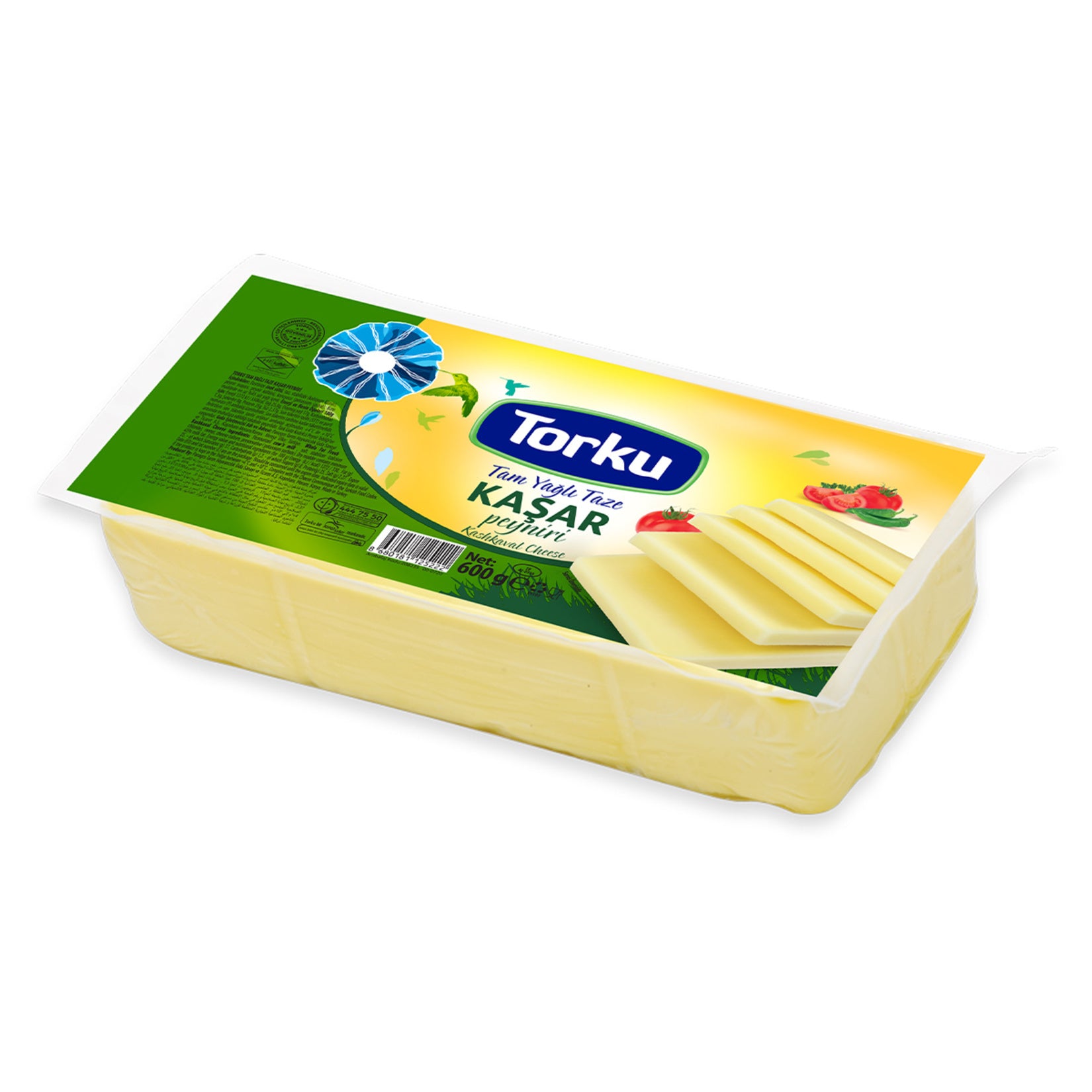 Torku Full Fat Fresh Kashar Cheese is a classic staple of Turkish breakfast tables, now available for your home in the US.