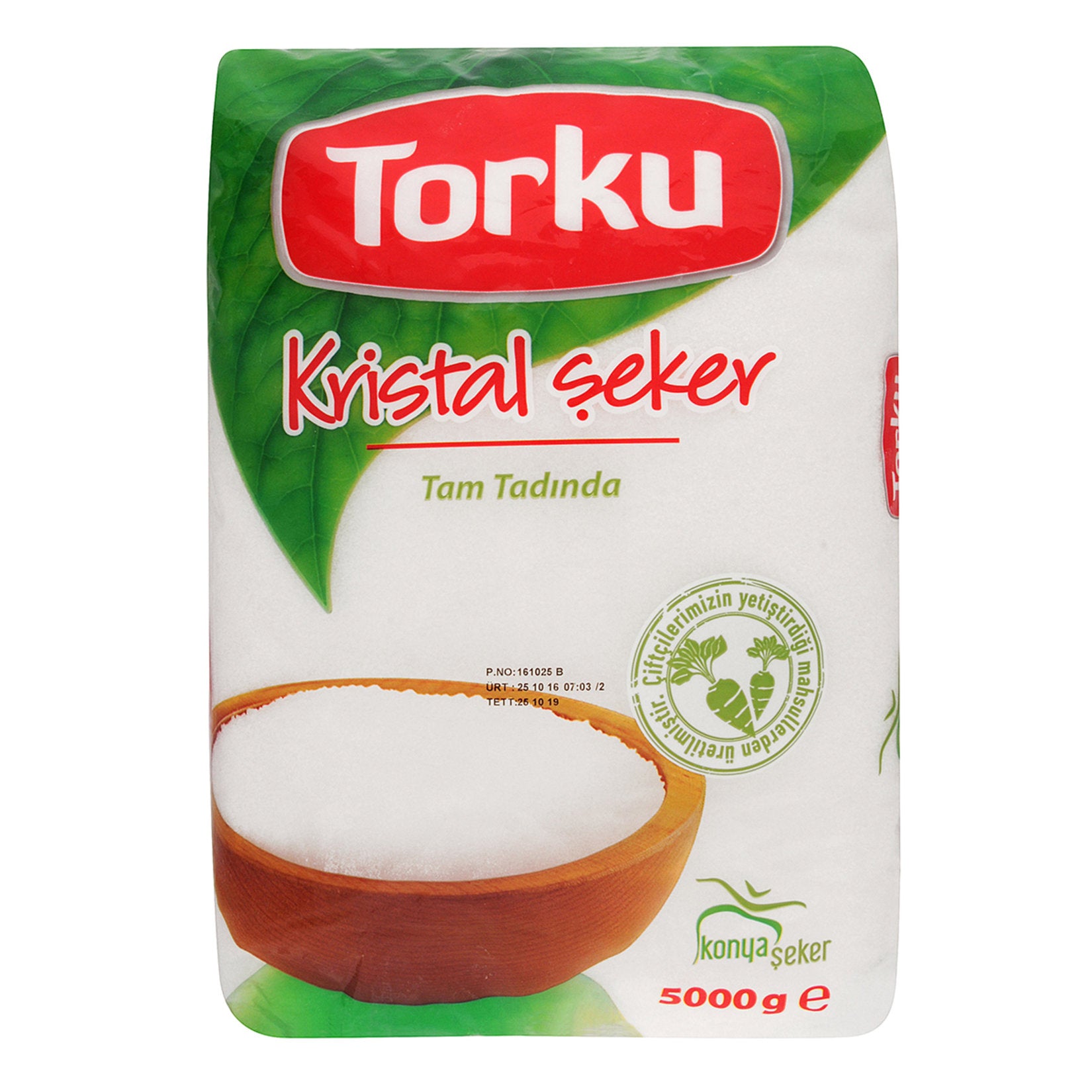 Torku Granulated Sugar is a kitchen essential made from high-quality white crystal sugar, perfect for sweetening your favorite desserts, beverages, and baked goods.