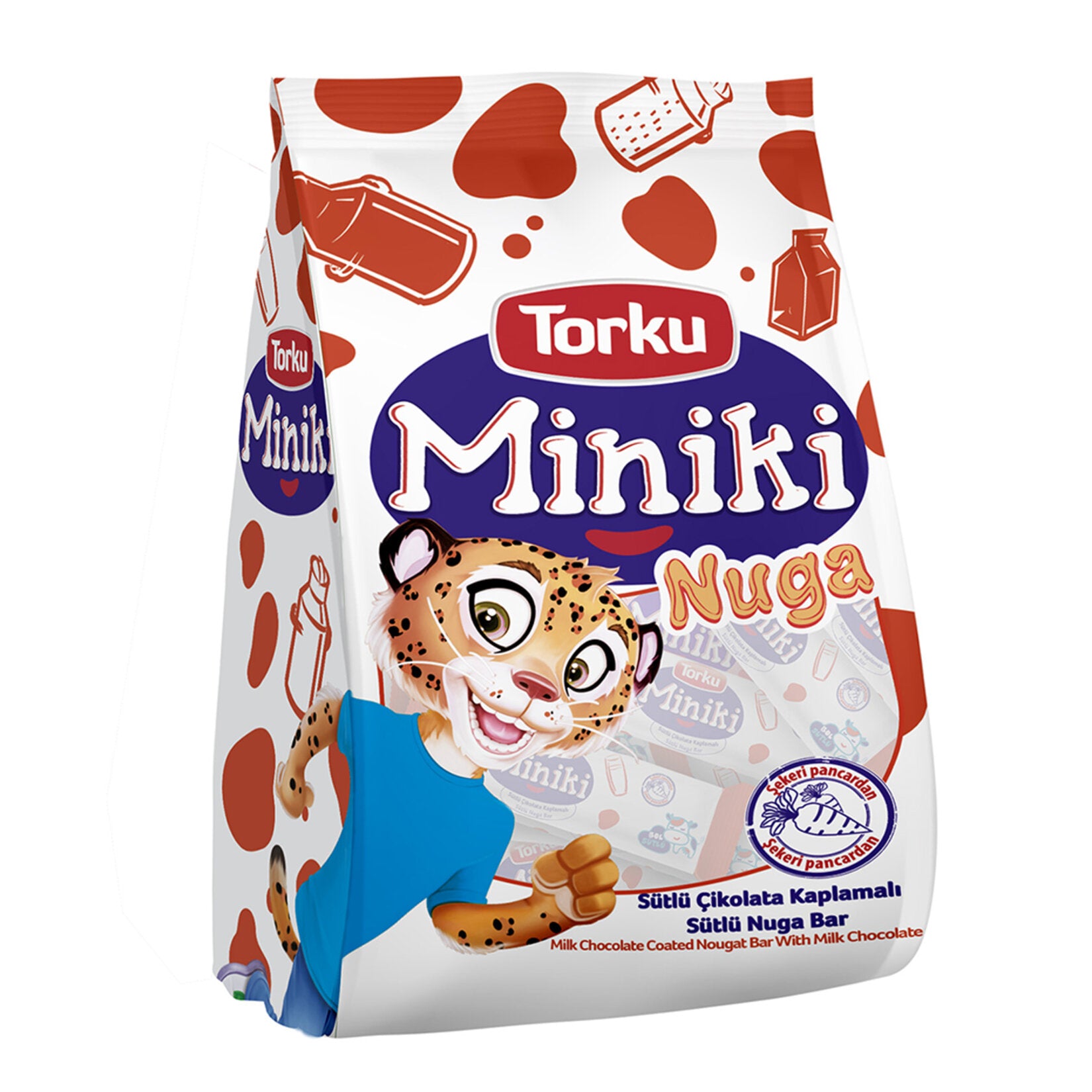 Torku Miniki Milk Nougat Bar brings together soft, fluffy nougat and a generous coating of smooth milk chocolate for a satisfying sweet treat.