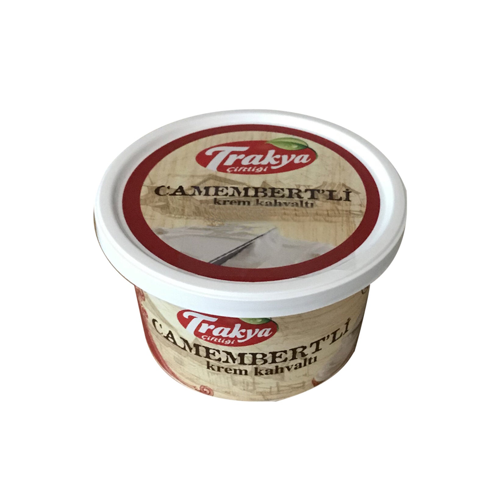 Trakya Çiftliği Camembert Cream Cheese brings together the smooth texture of cream cheese with the rich, distinctive taste of Camembert.