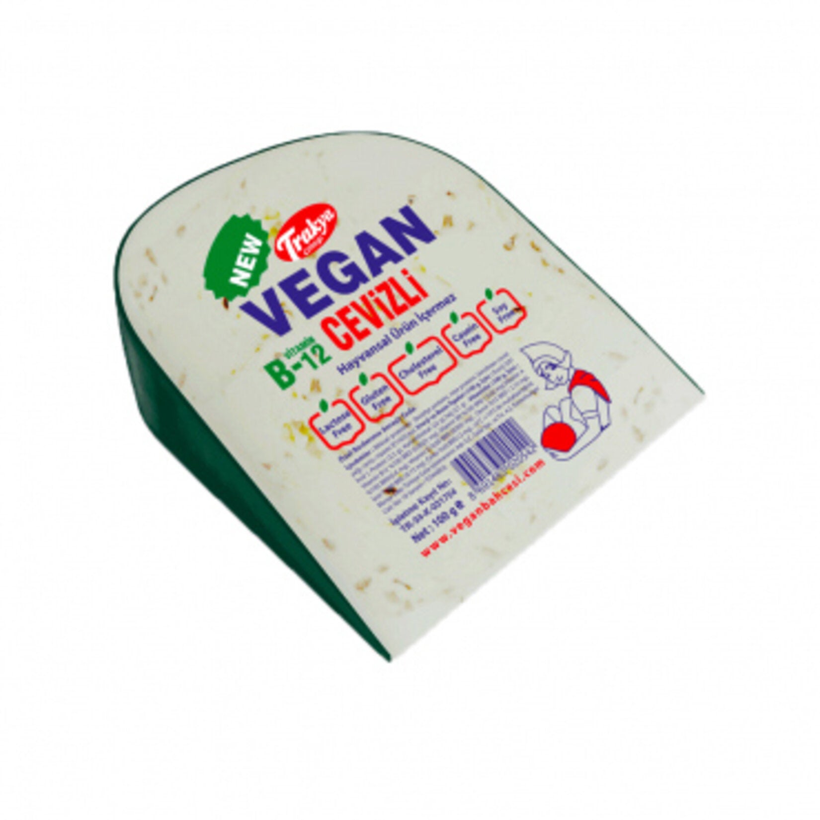 Trakya Ciftligi Vegan Walnut is a delicious plant-based cheese alternative crafted for those who enjoy rich, nutty flavors without dairy.