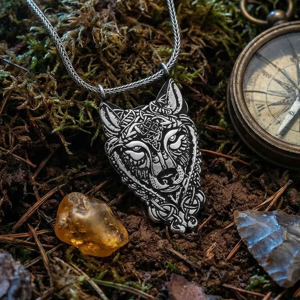 Channel strength and heritage with this Turkish Sterling Silver Necklace with Wolf Head, a bold statement piece inspired by ancient Anatolian symbolism.
