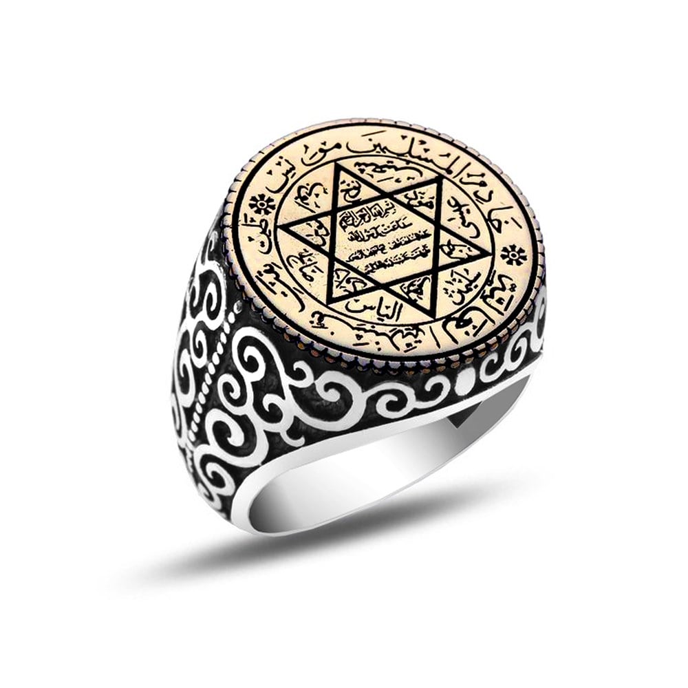 Turkish Sterling Silver Ring with Seal of Solomon Motif is a powerful expression of heritage, faith, and craftsmanship.