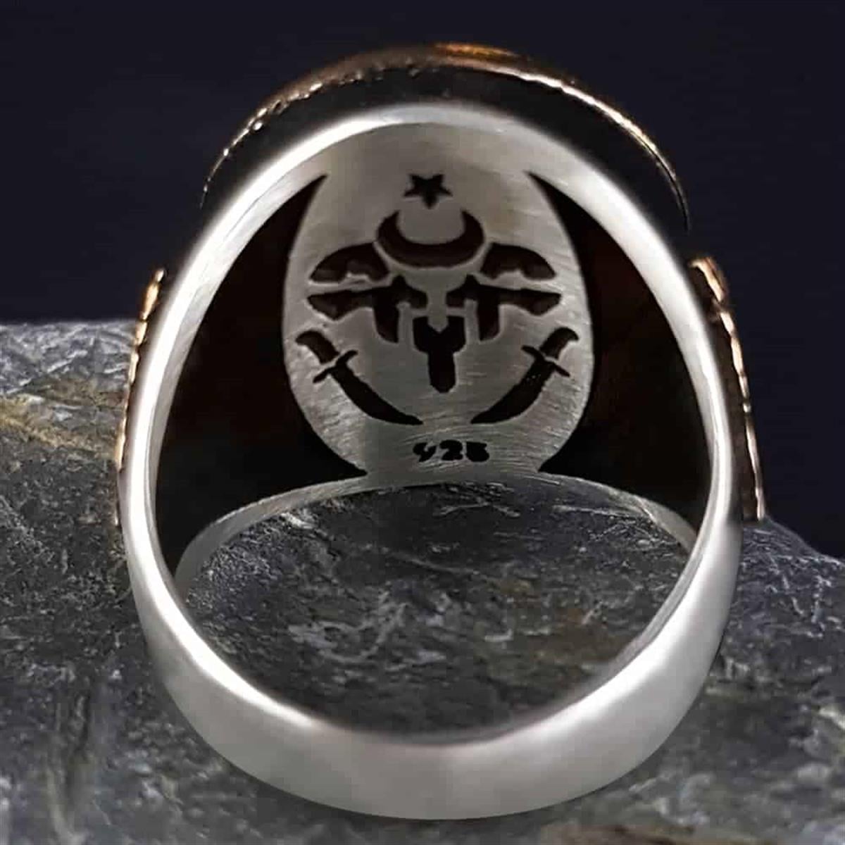Rooted in centuries of Anatolian symbolism, this Turkish Sterling Silver Ring with Seal of Solomon reflects the depth of traditional craftsmanship and spiritual heritage.