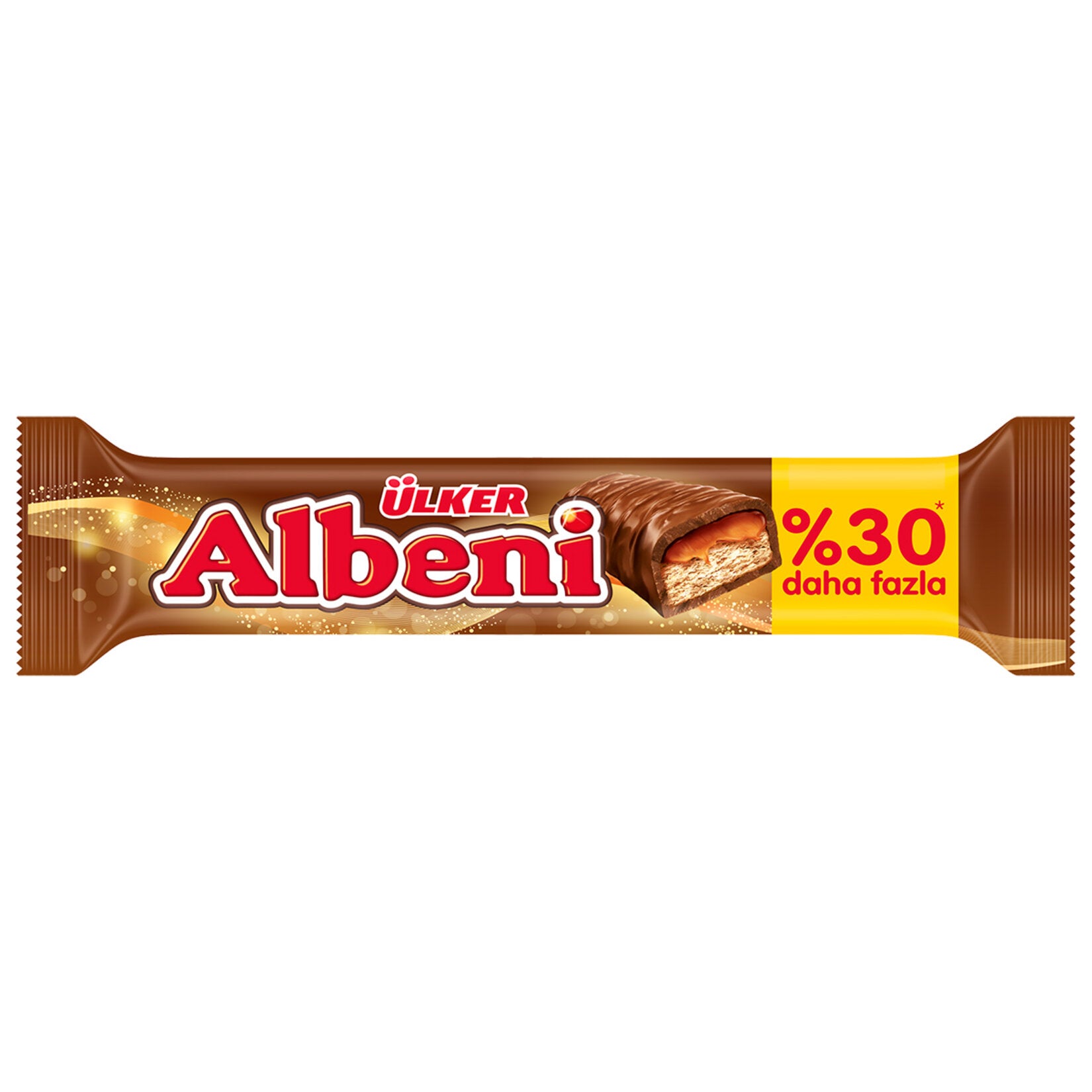 Ulker Albeni Big Size Chocolate Bar front packaging