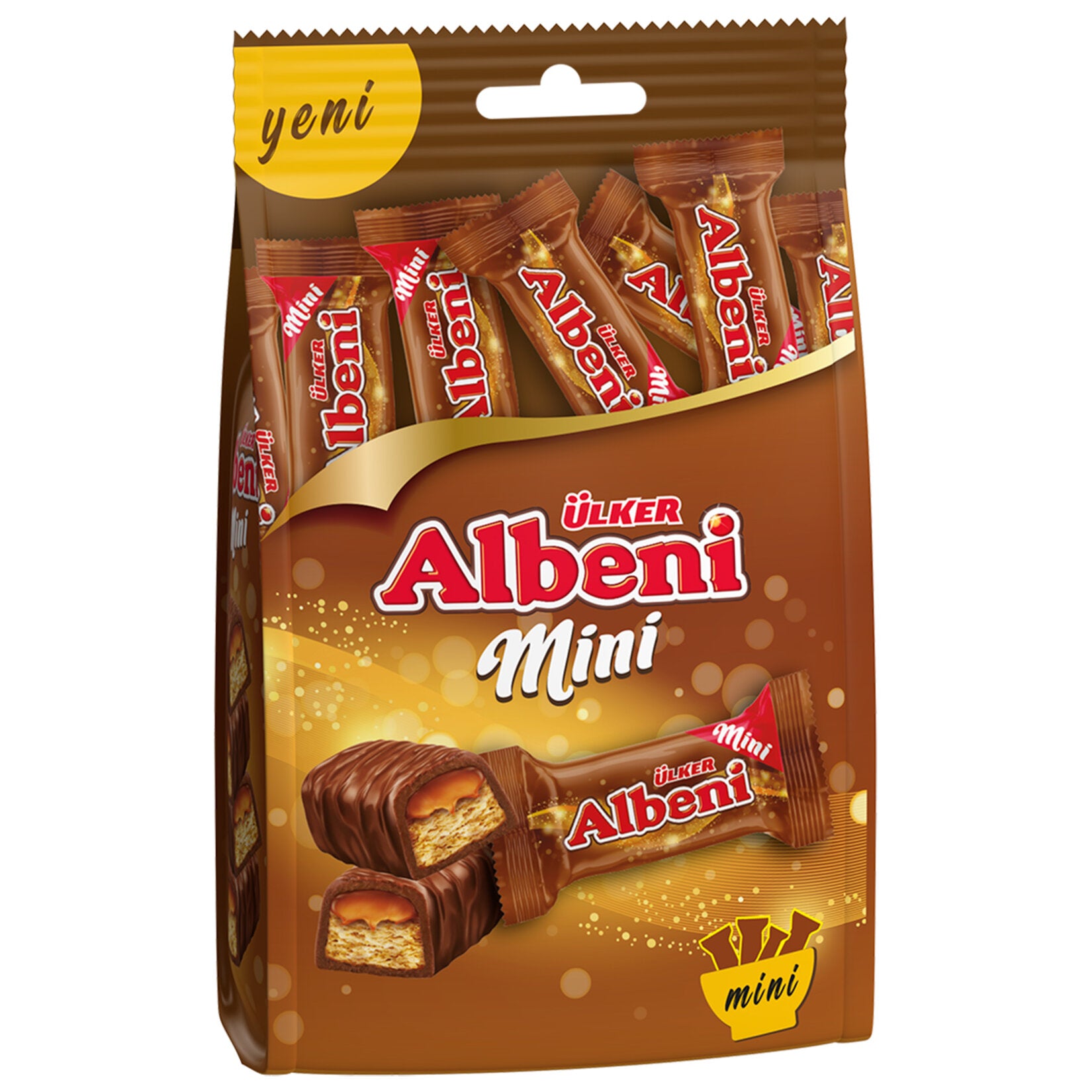 Ulker Albeni Mini Multipack brings the beloved taste of Türkiye’s favorite chocolate bar in a bite-s