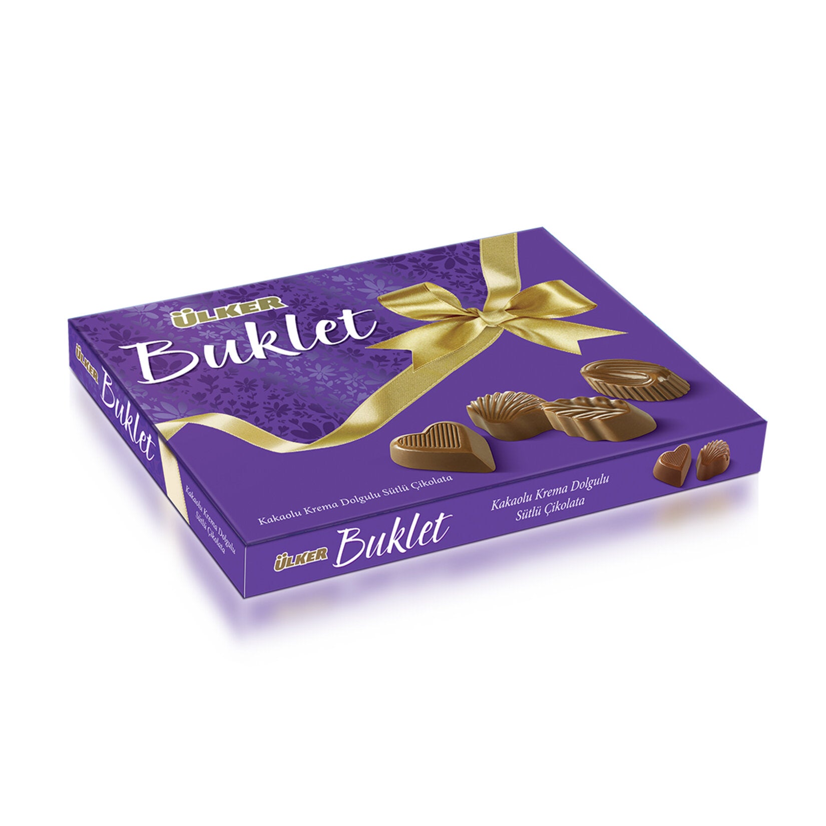 Ulker Buklet Milk Chocolate with Cocoa Cream Filling brings together smooth milk chocolate and a rich cocoa cream center in individually wrapped pieces, making it perfect for sharing and gifting.