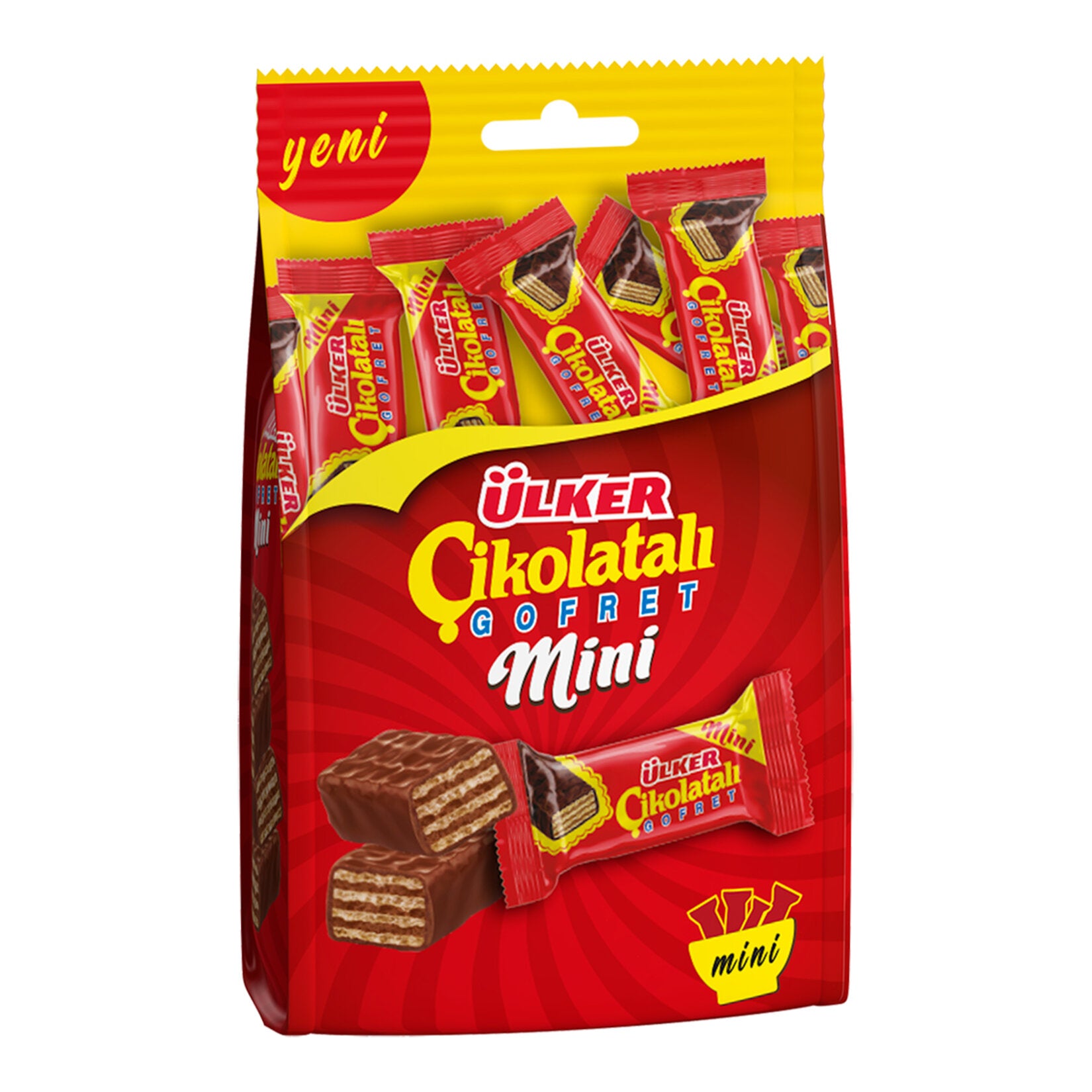 Ulker Chocolate Wafer Mini Multipack brings you the classic taste of Türkiye’s favorite chocolate-co