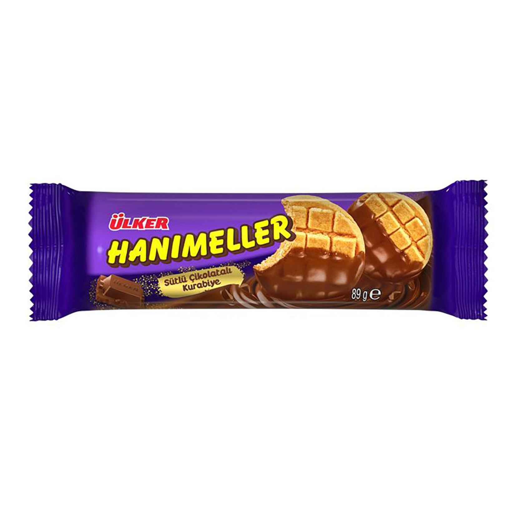 Ulker Hanimeller Milk Chocolate Cookie brings the comforting taste of homemade Turkish cookies blended with rich milk chocolate.