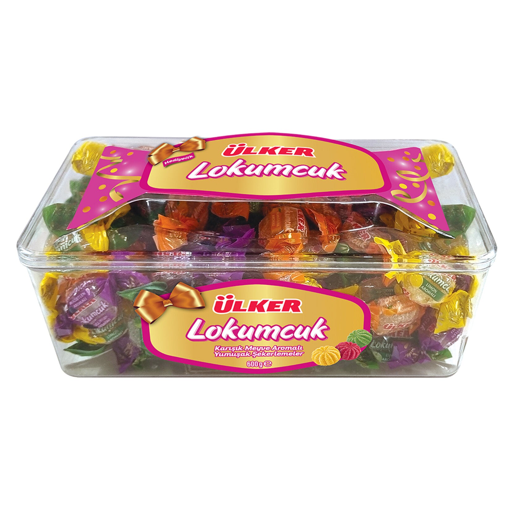 Ulker Lokumcuk Yeni Hediye Kutu brings the joyful taste of soft, fruit-flavored Turkish delight-style candies in a generous gift box perfect for sharing.