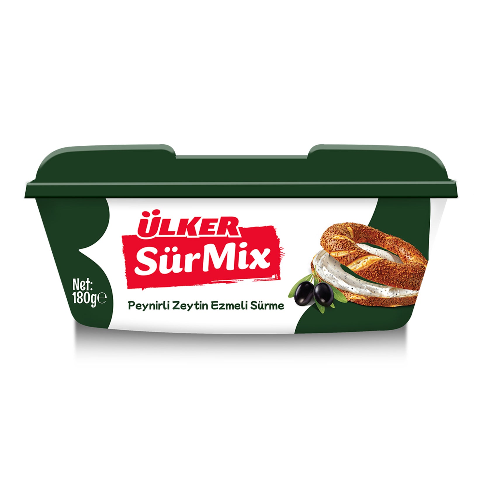 Ulker Surmix Cheese with Olive Spread brings together creamy cheese and flavorful olive paste in one smooth, ready-to-use spread.
