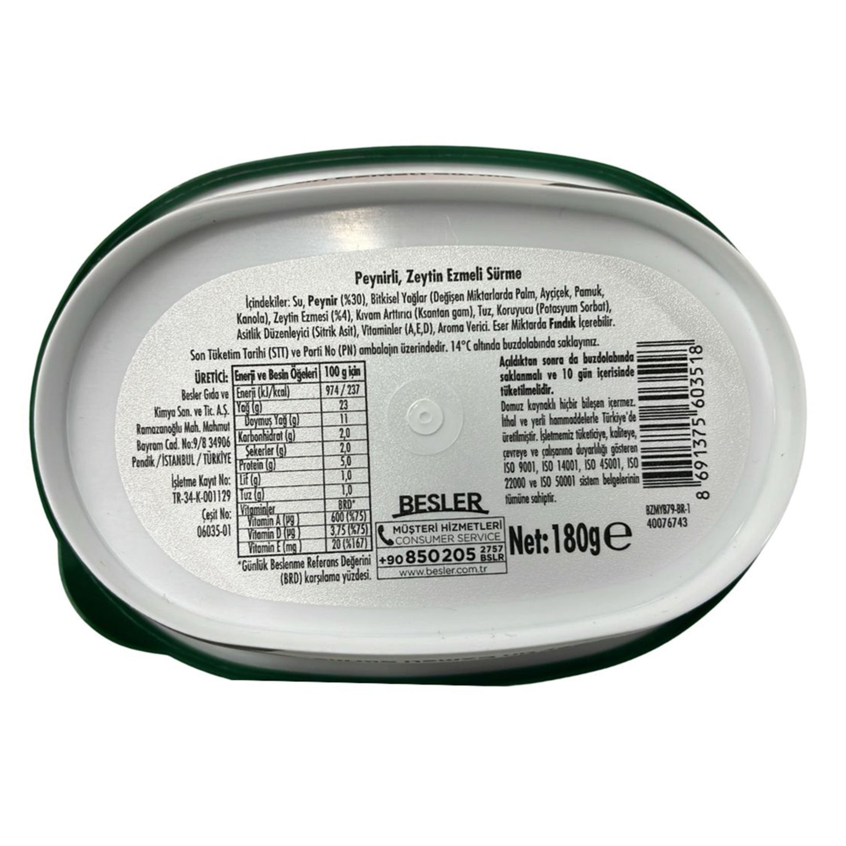 Ulker Surmix Cheese with Olive Spread brings together creamy cheese and flavorful olive paste in one smooth, ready-to-use spread.