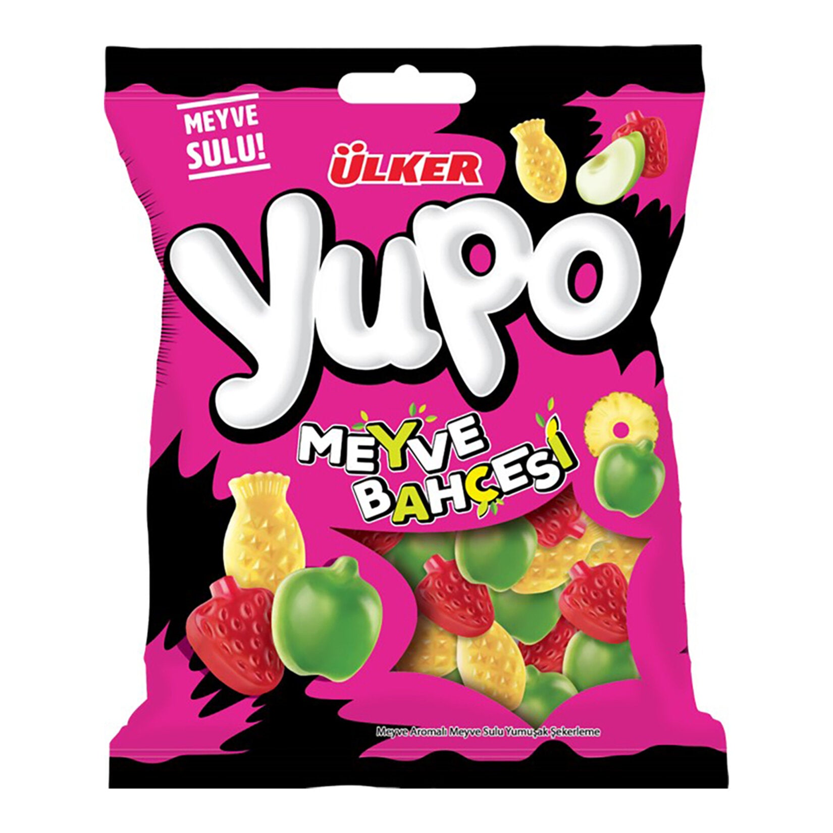 Ulker Yupo Jelly Fruit Garden brings a burst of fruity fun to your snack time.