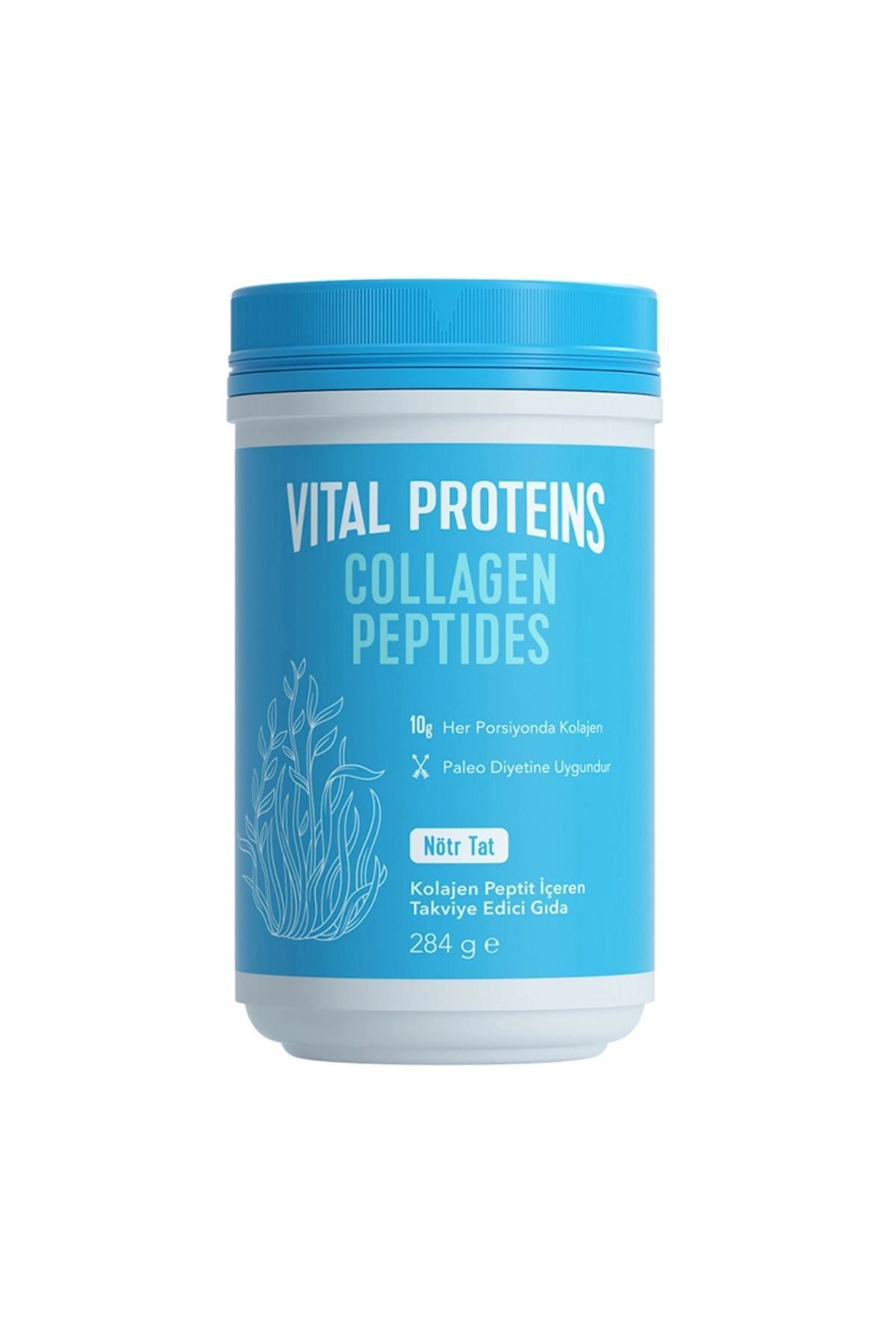 Vital Proteins Collagen Peptides Powder 284 g is a single-ingredient collagen supplement made with hydrolyzed bovine collagen peptides (Type I).