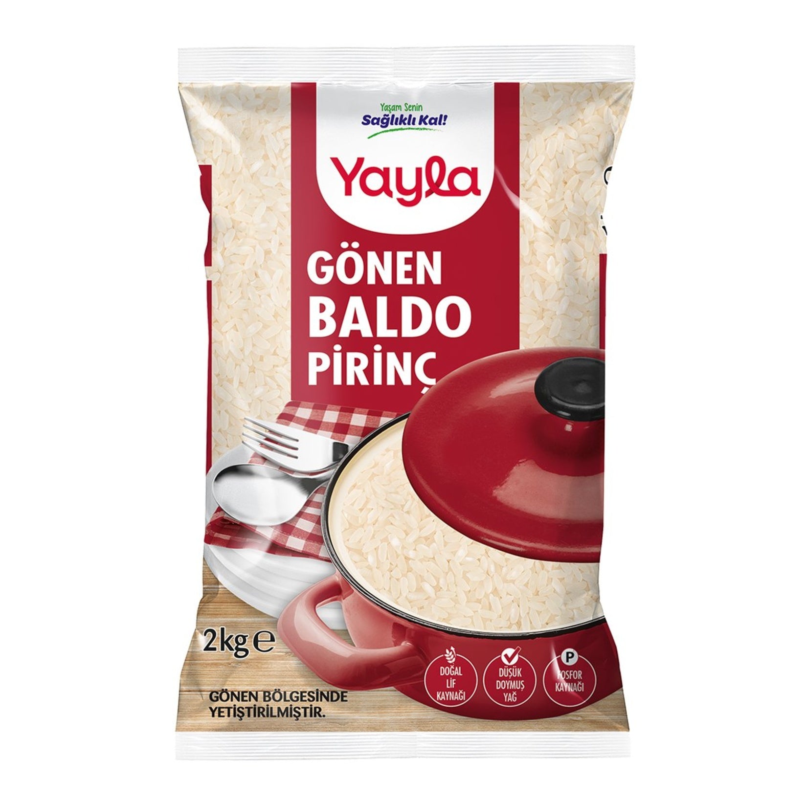 Yayla Baldo Rice Gonen Region Harvest brings the rich agricultural heritage of Türkiye straight to your kitchen.