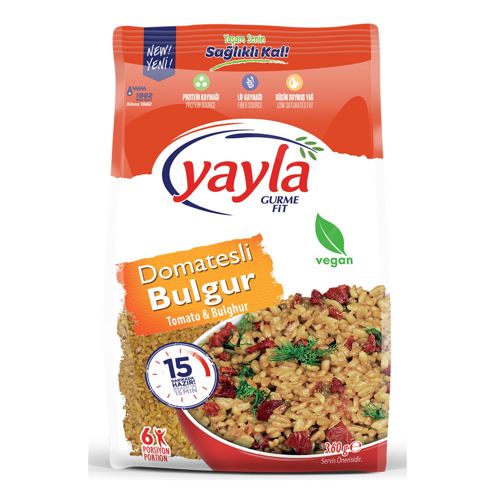 Discover the wholesome taste of Yayla Gurme Fit Tomato Bulgur, a delicious and nutritious twist on traditional bulgur.