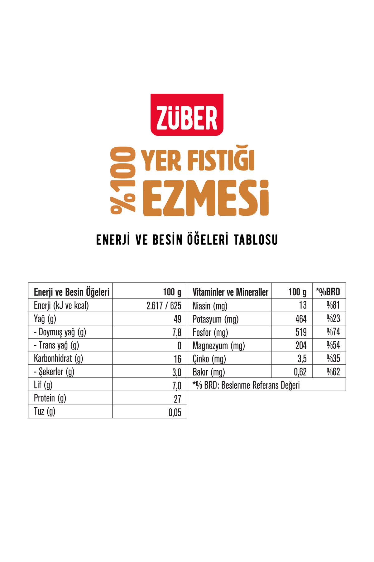 Zuber 100% Peanut Butter Winter Special Edition brings you pure peanut flavor in a limited seasonal design.