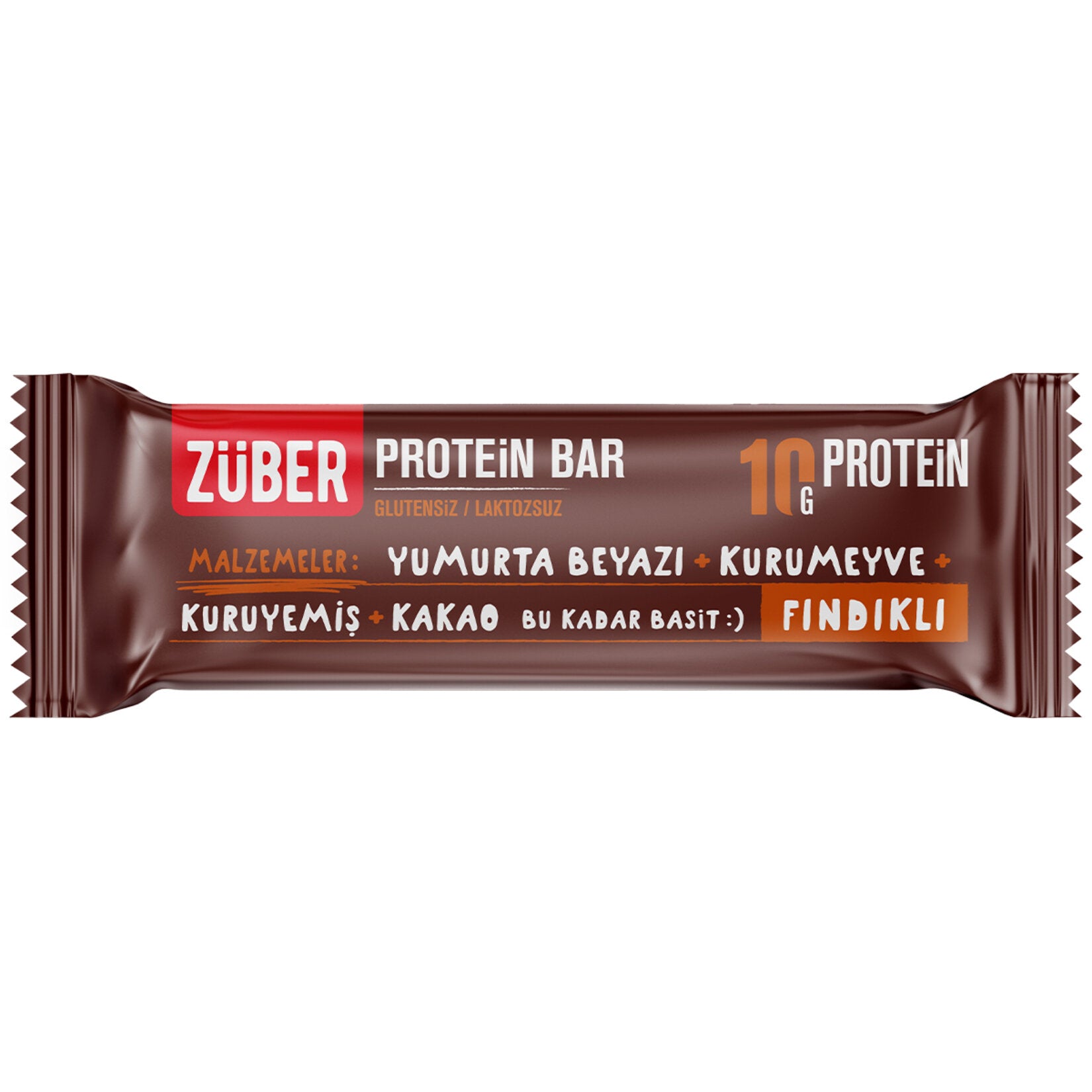 Zuber Hazelnut Gluten-Free Protein Bar is a delicious and nutritious snack crafted with natural ingr