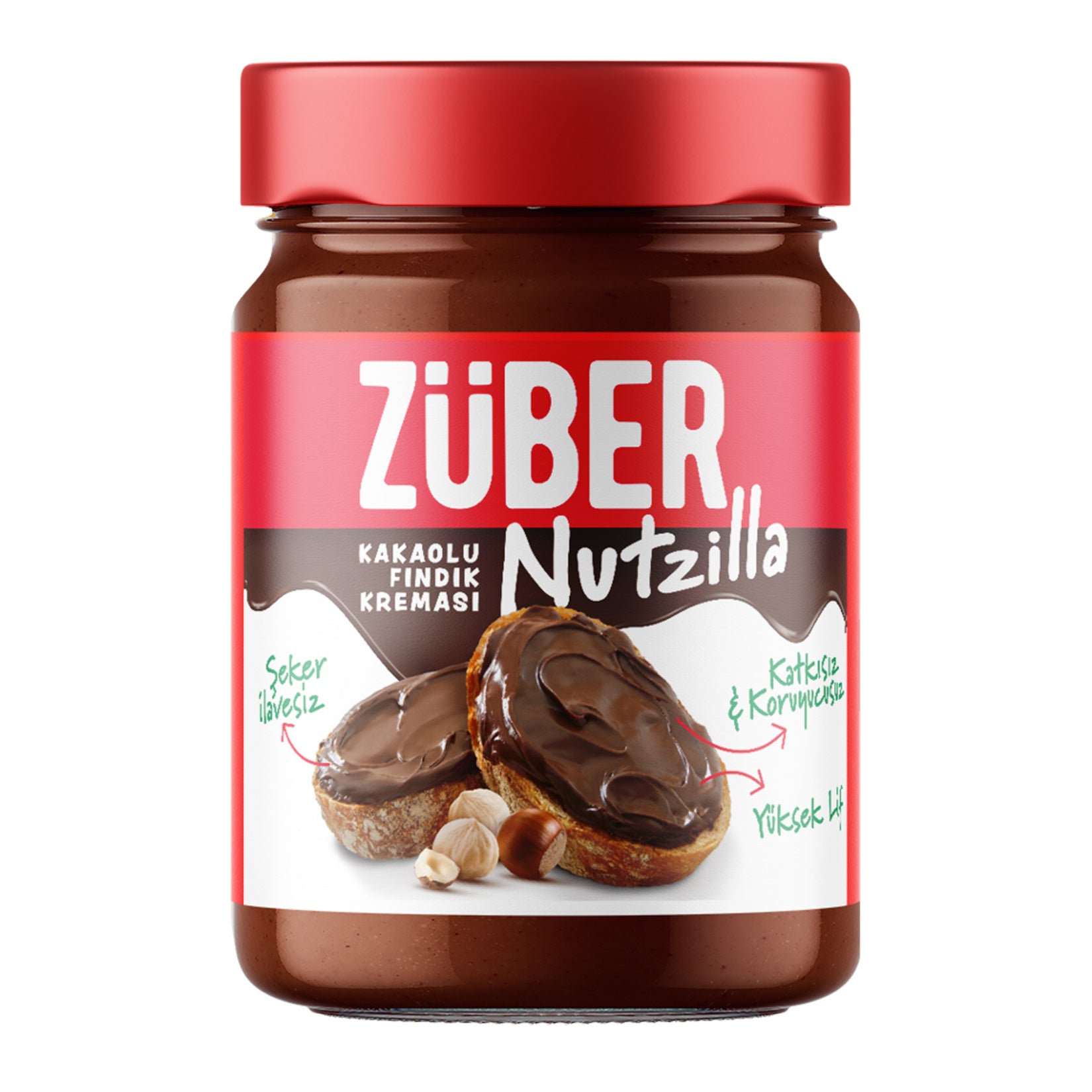 Züber Nutzilla Cacao Hazelnut Spread is a better-for-you take on classic chocolate hazelnut spreads.