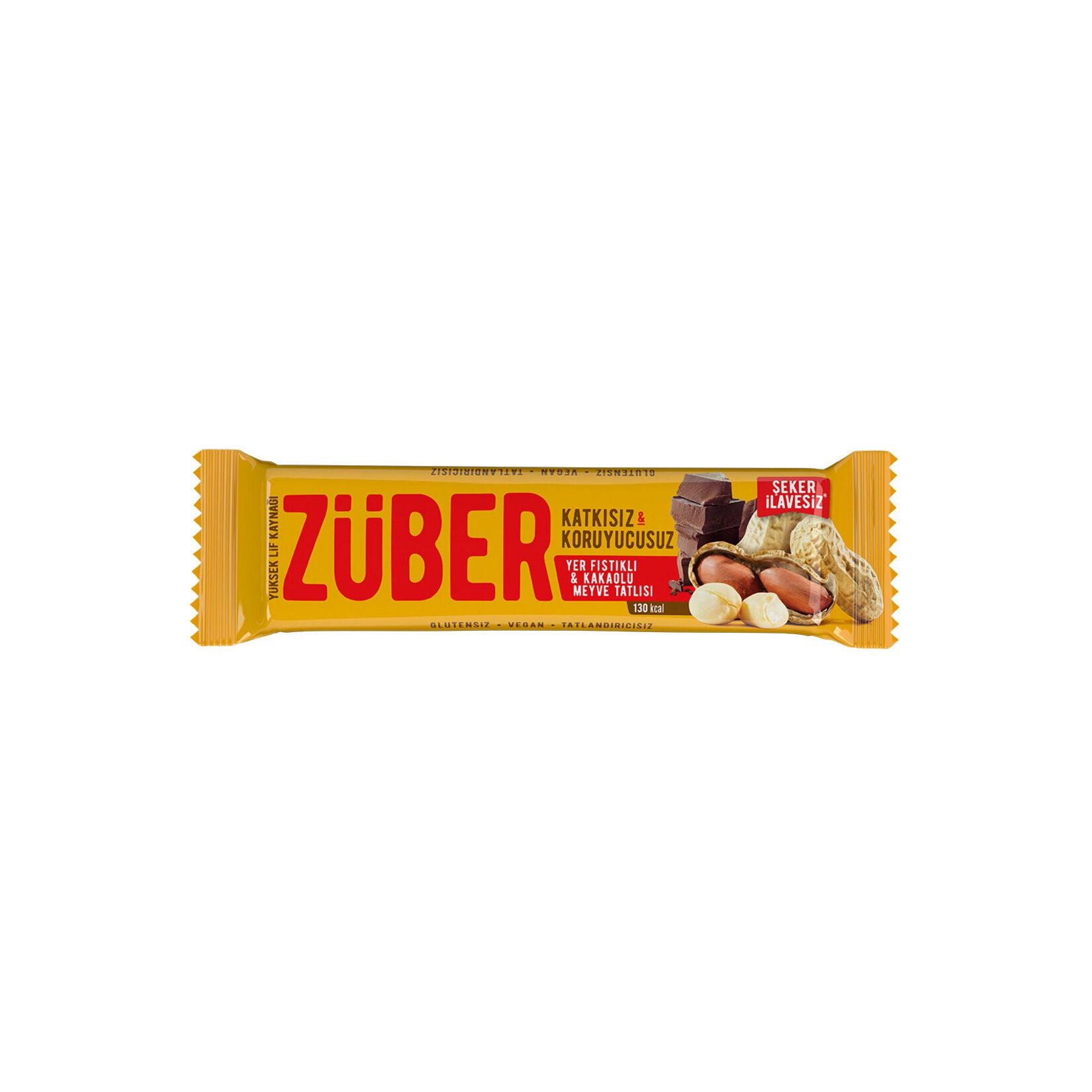 Zuber Peanut Cacao Bar is a delicious, plant-based snack made with just a few wholesome ingredients.