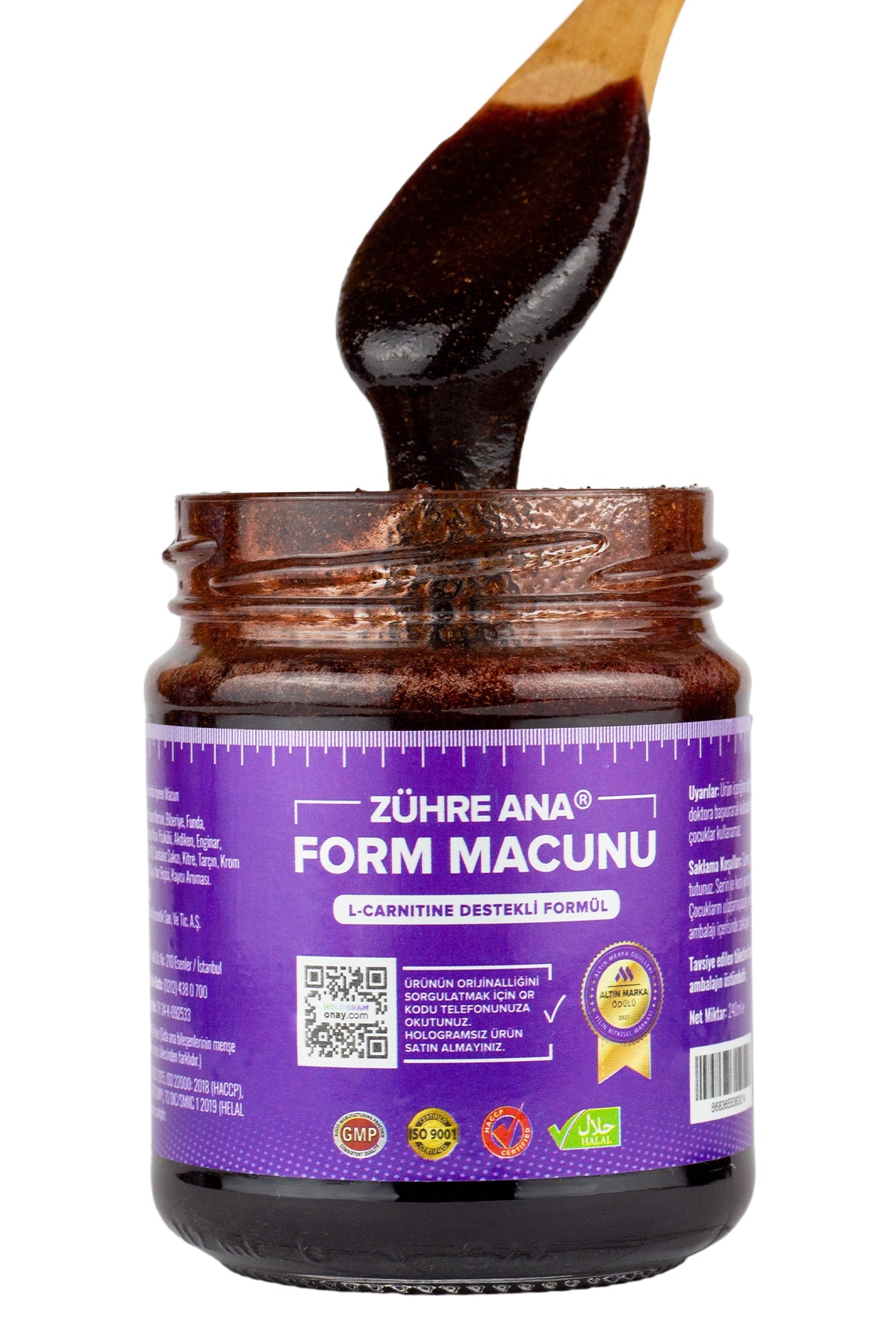 Zühre Ana L-Carnitine Form Paste is a traditional-style herbal paste formula enhanced with L-carnitine, designed for those looking to support their balanced nutrition routine.