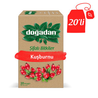 Doğadan Kuşburnu Çayı 20 ad/pcs