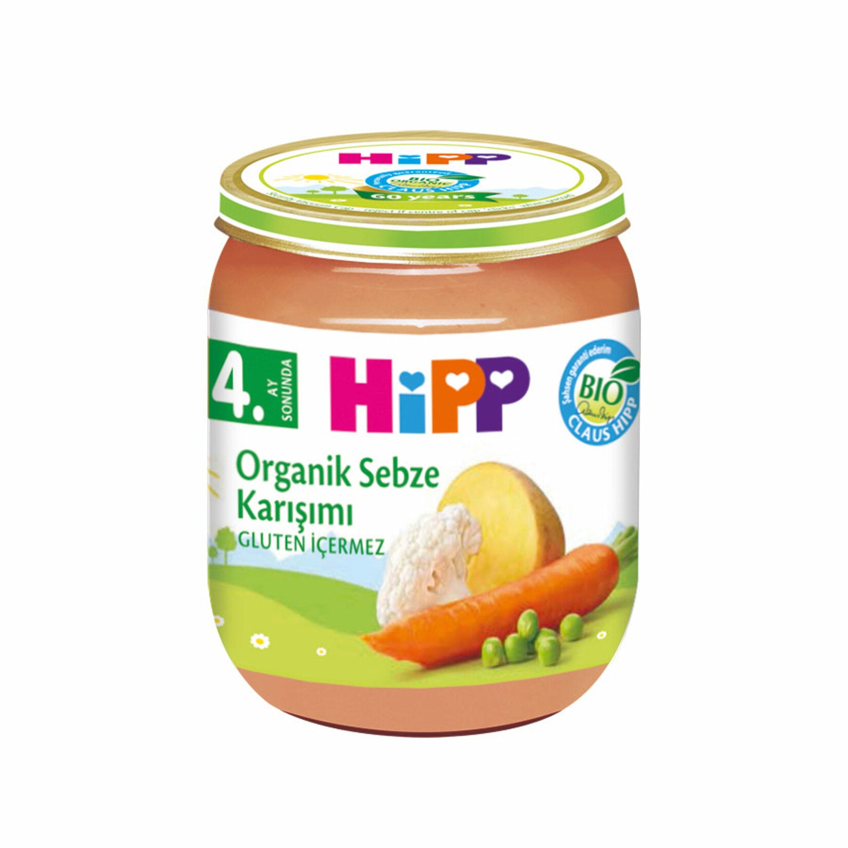 Hipp Organik Sebze Karısımı 125 G