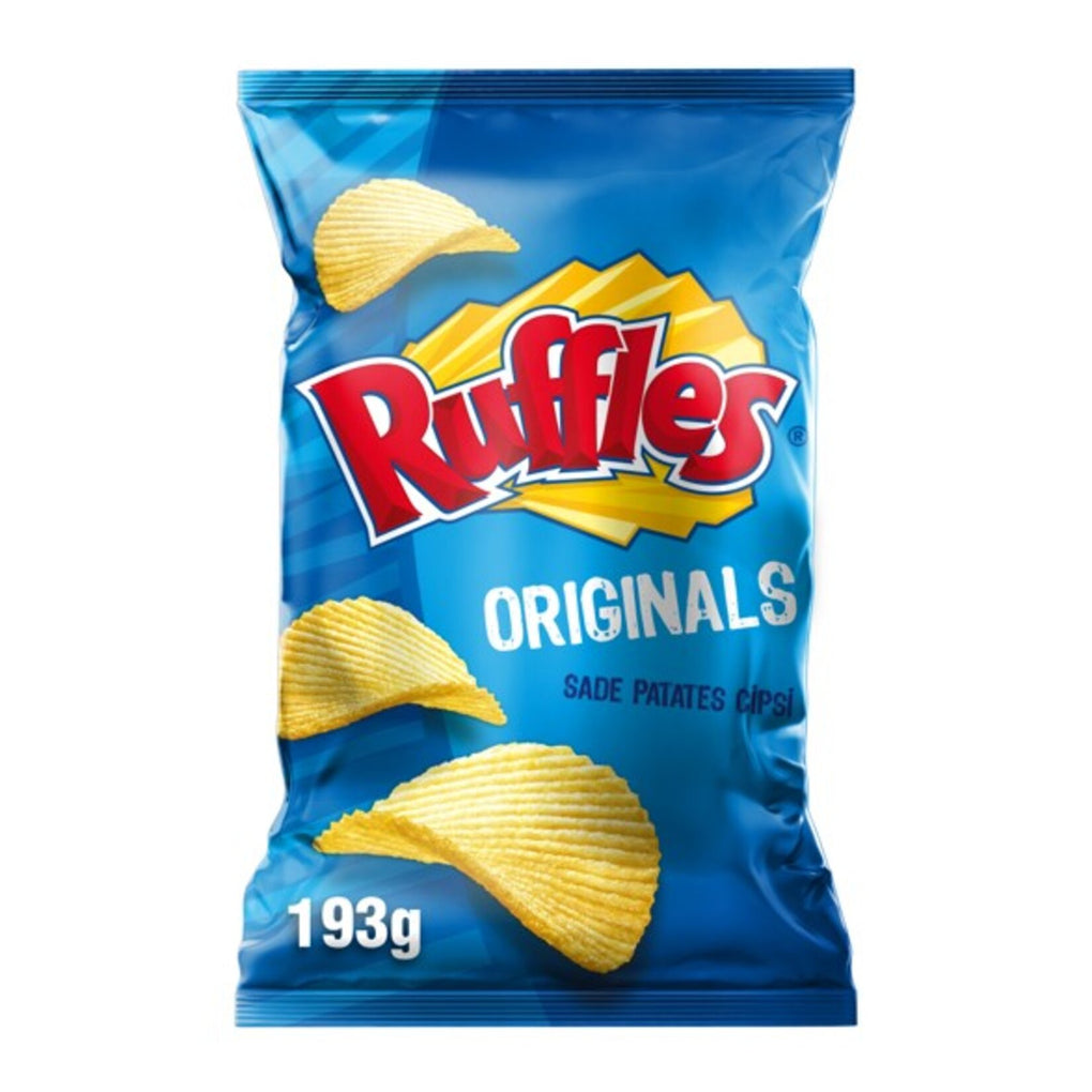 Original Ruffels Ruffles Originals Potato Chips Mega Size 193 Gr – Turcamart