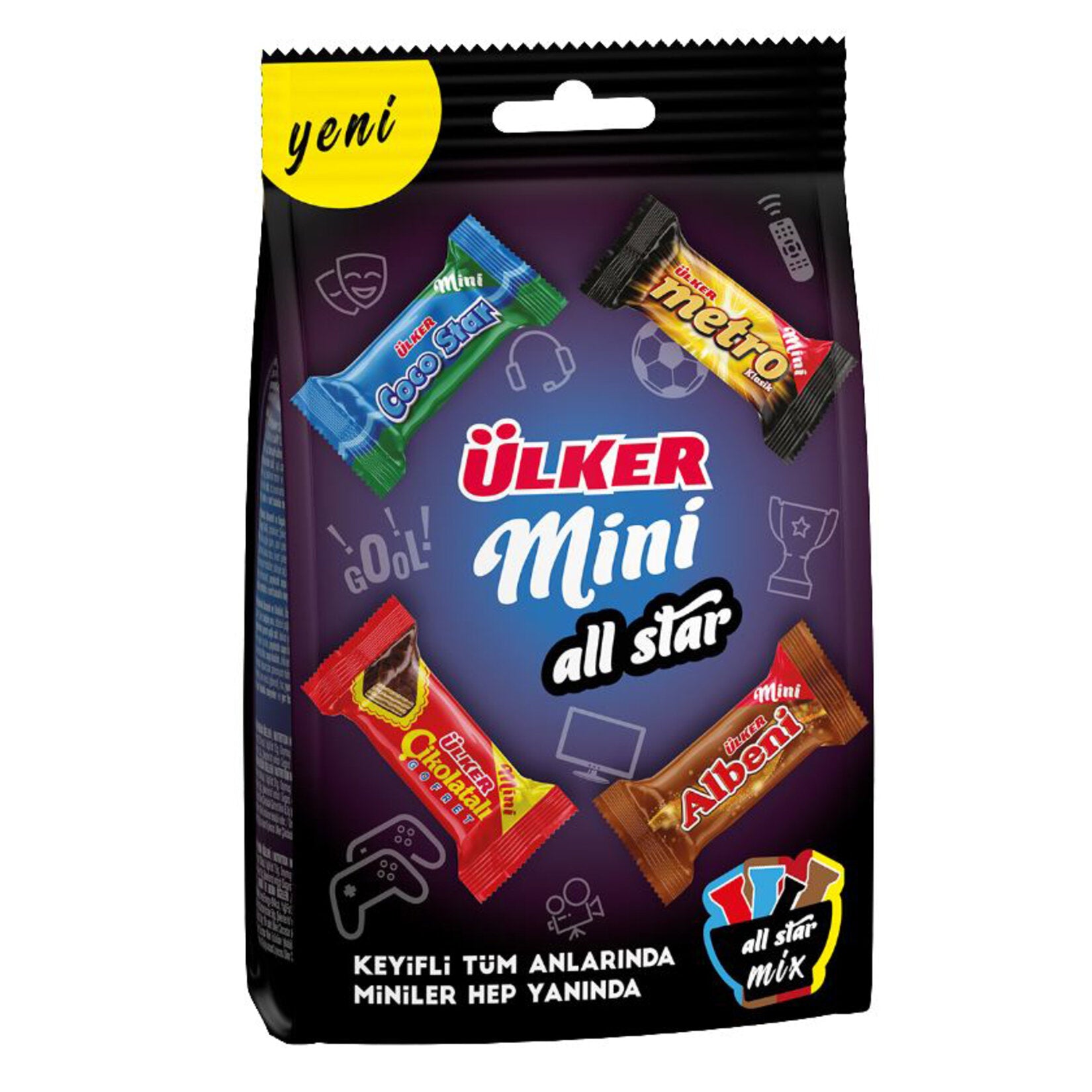 Ülker İkramlık Mini All Star Mixed Package 91 G