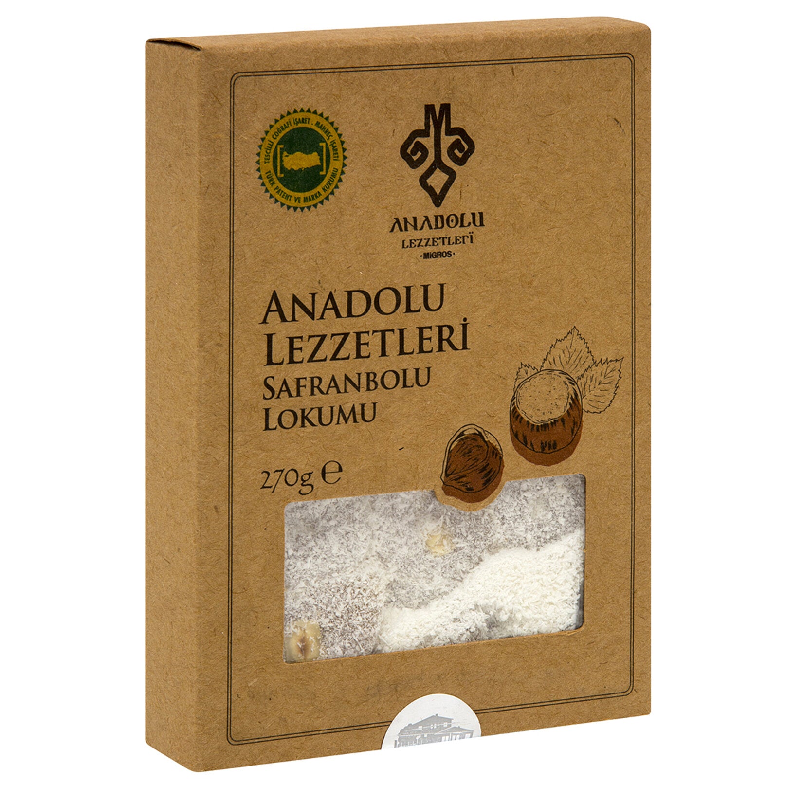 Anadolu Lezzetleri Safranbolu Lokumu (Turkish Delight) 270 G