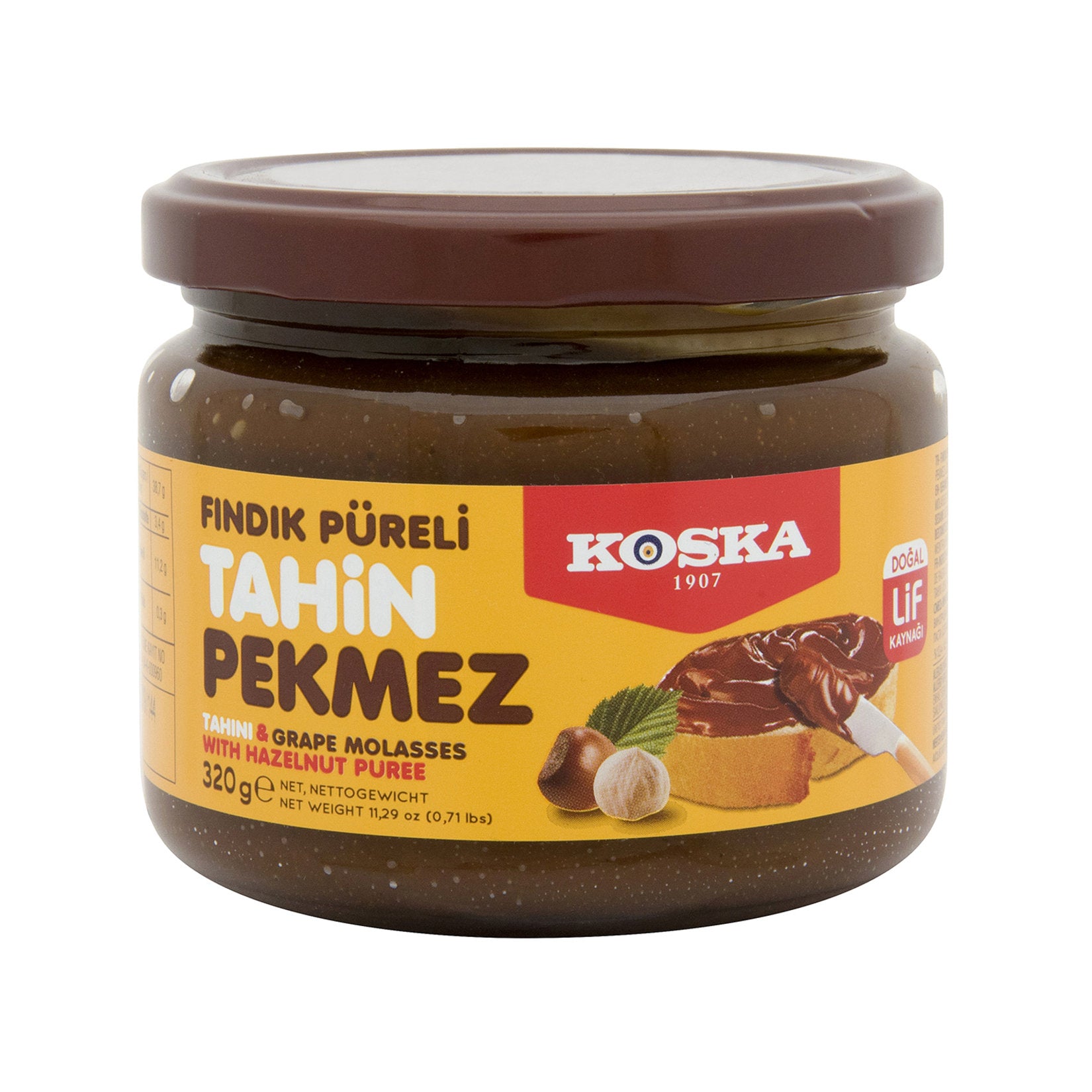 Koska Tahini&Grape Molasses With Hazelnut Puree 320 gram