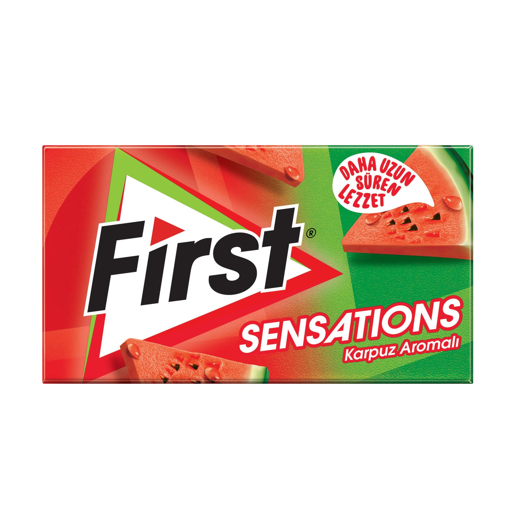 First Sensations Karpuz Aromalı Şekersiz Sakız 27 G