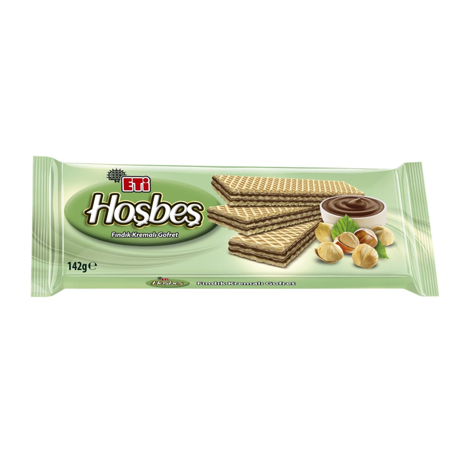 Hosbes Hazelnut Wafer 142 G