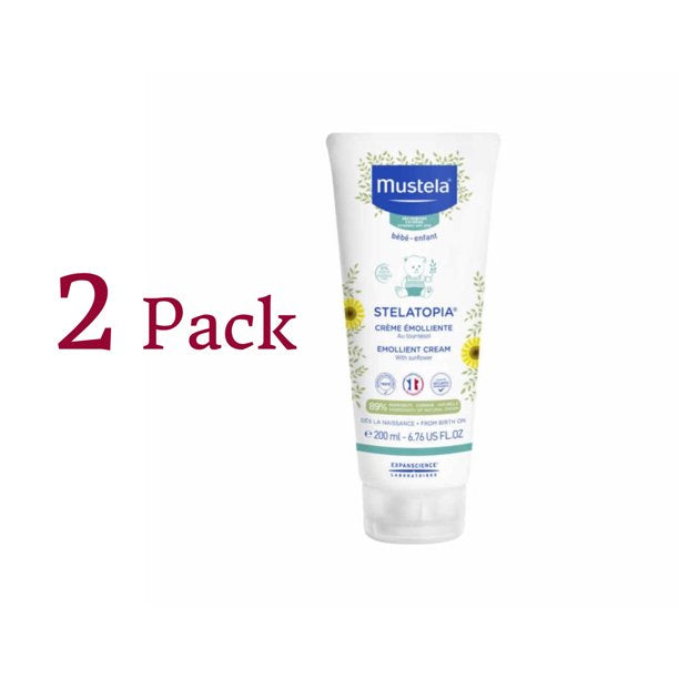 Mustela Stelatopia Emollient Cream 6.7 fl oz, 2-Pack – Turcamart ®