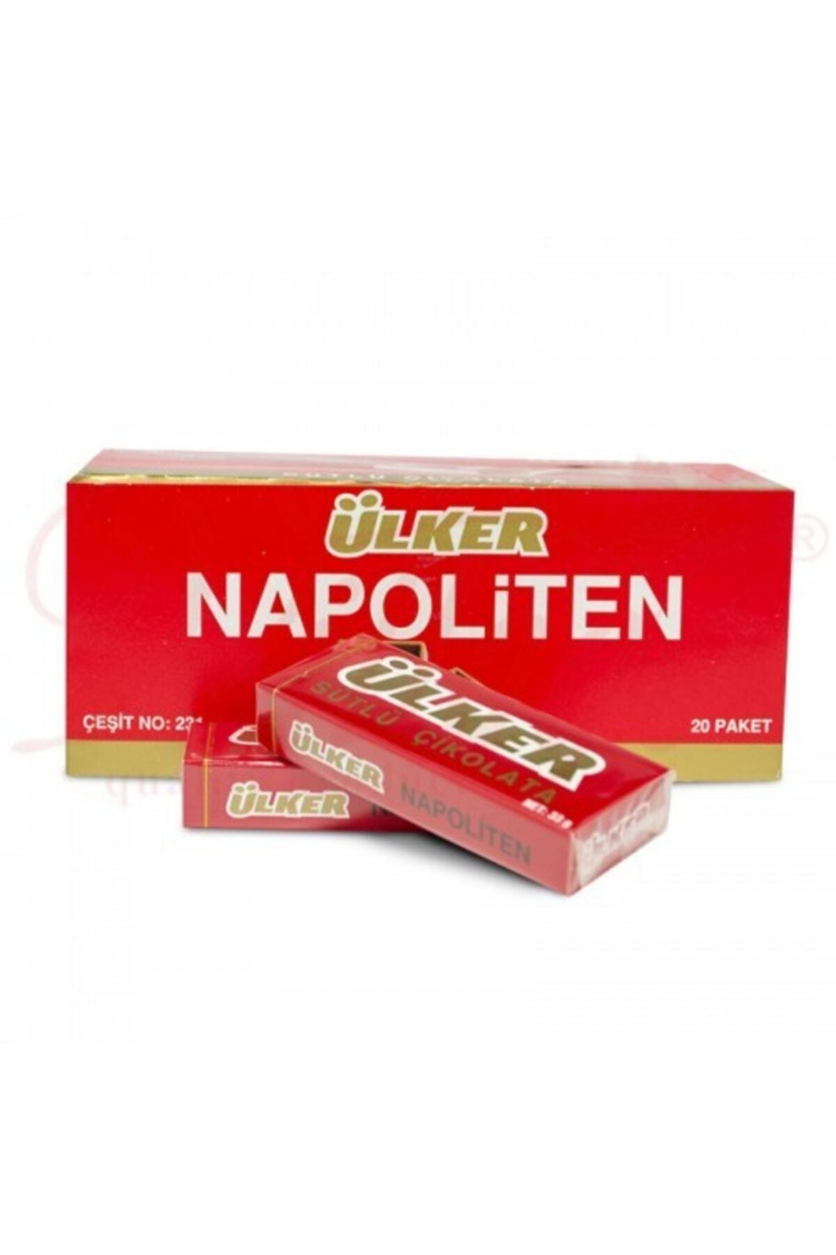 Ulker Napoliten Milk Chocolate 20's 33 g