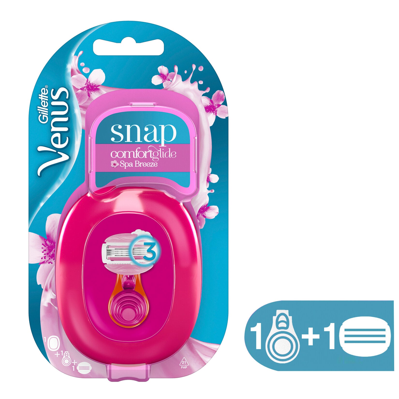 Gillette Venus Embrace Snap Shaver Travel Size