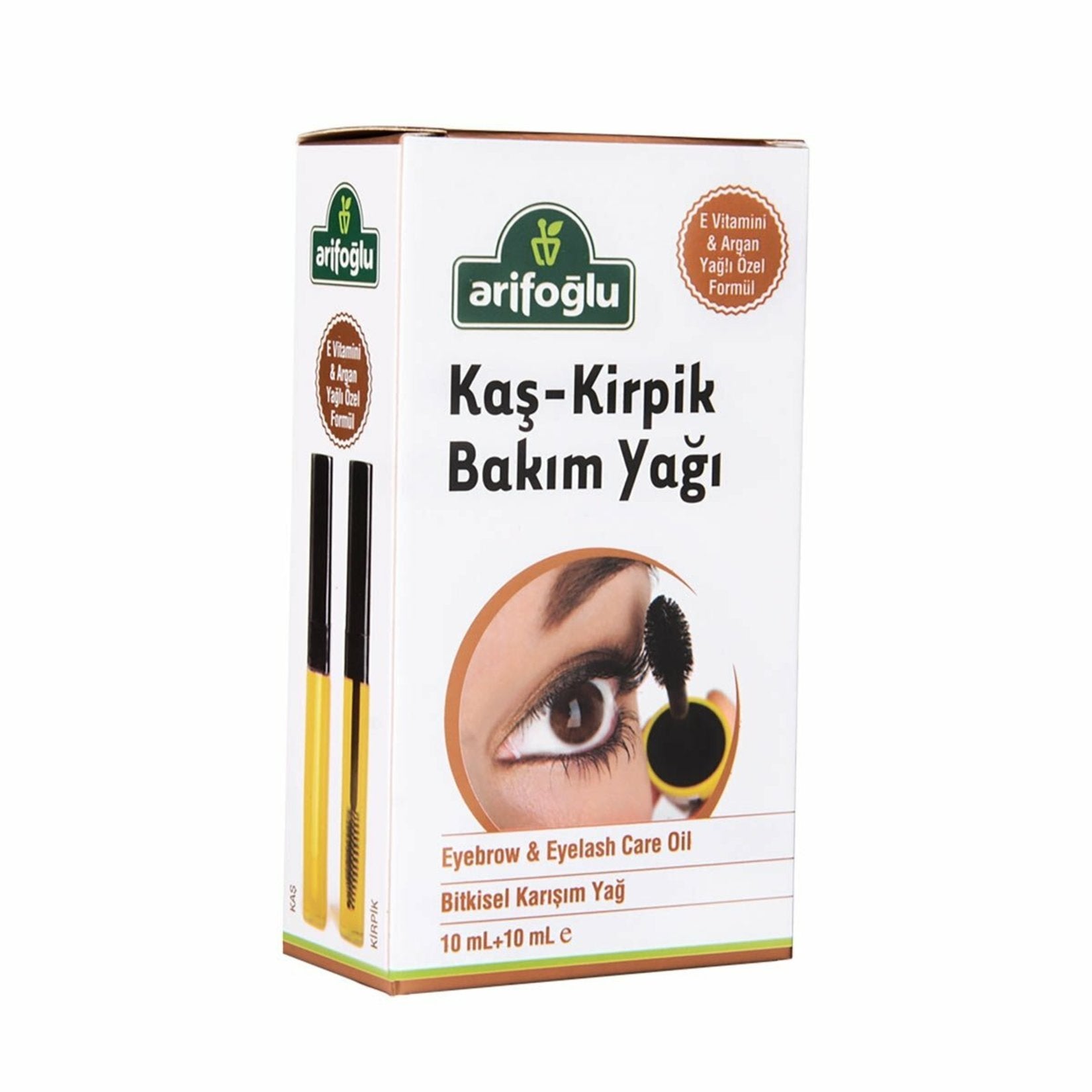 Arifoglu Kas Kirpik Bakim Yagi 2*10 ml