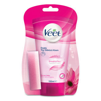 Veet Shower Hair Removal Cream For Normal Skin 150 Ml
