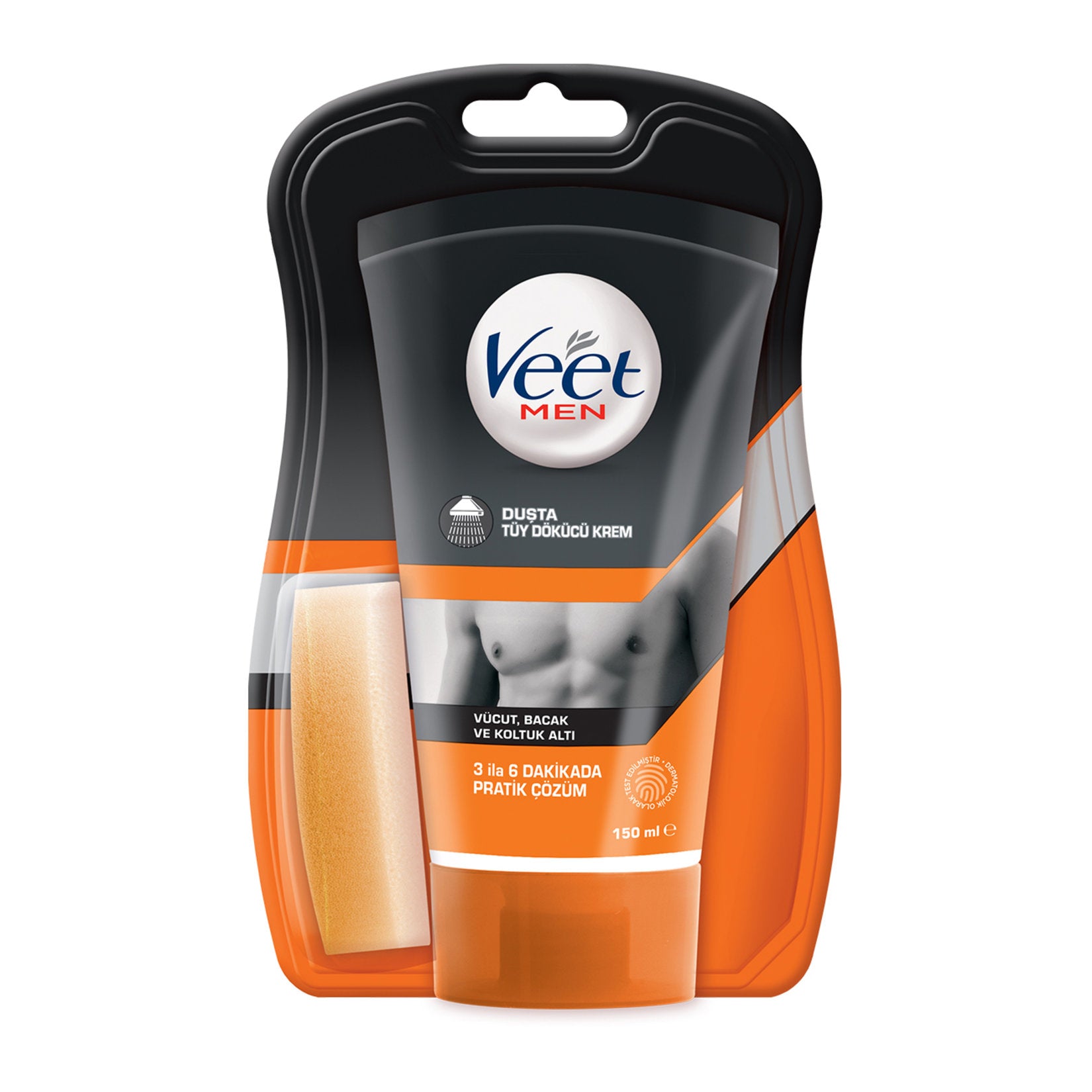 Veet Men Hair Removal Cream In Shower 150 Ml - Special For Men