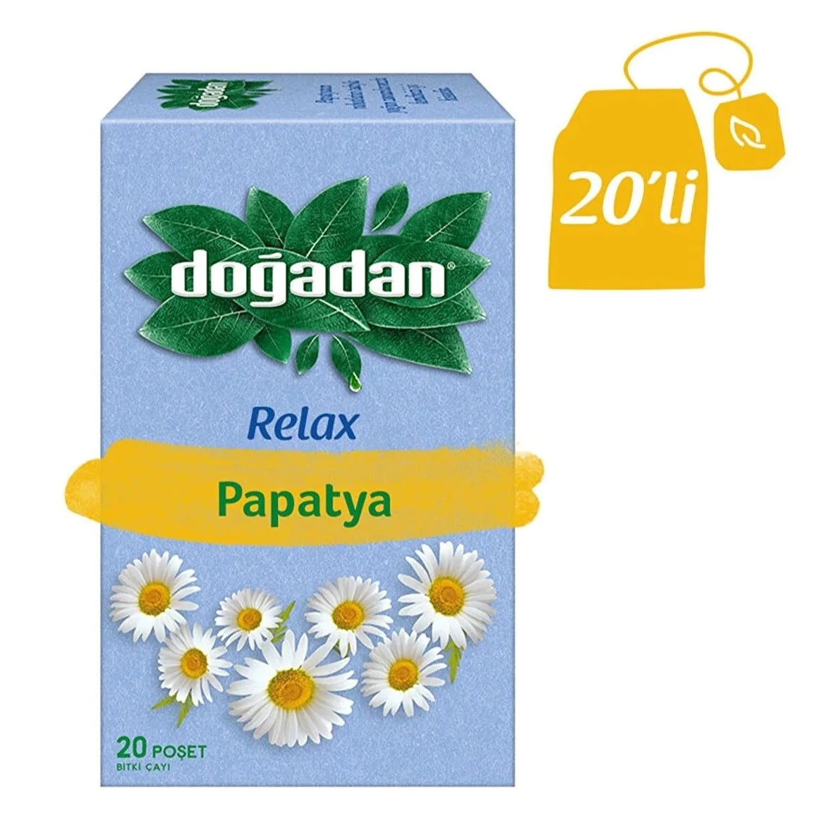 Doğadan Chamomile Tea (Papatya Çayı) 20 pcs.