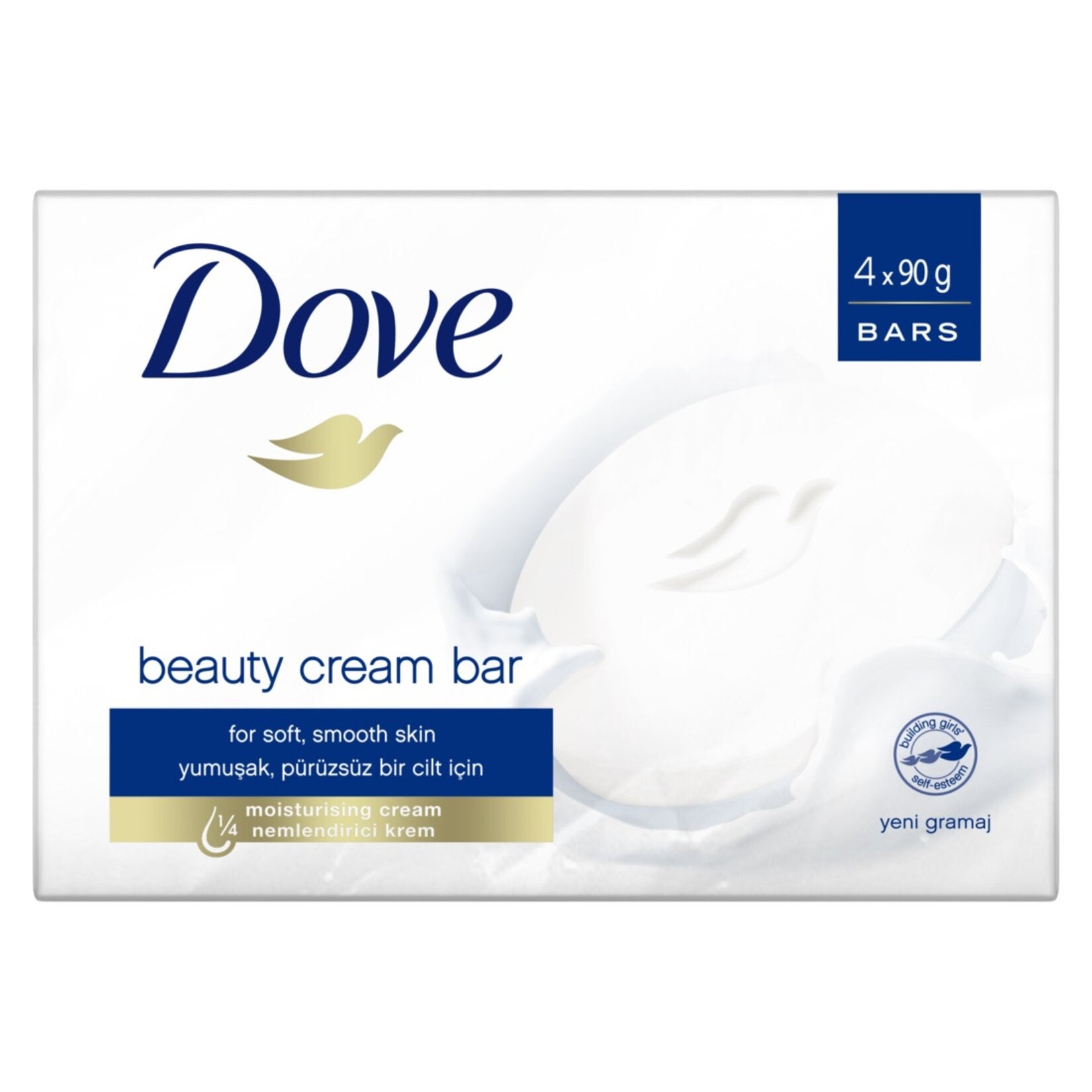 Dove Orıgınal Cream Bar-katı Sabun 4x90g