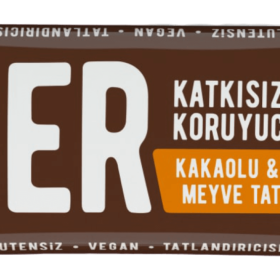 Züber Hazelnut Chocolate Coated Fruit Bar 40 G